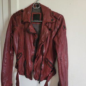 Mauritius - Leather Jacket - Wild - Oxford color